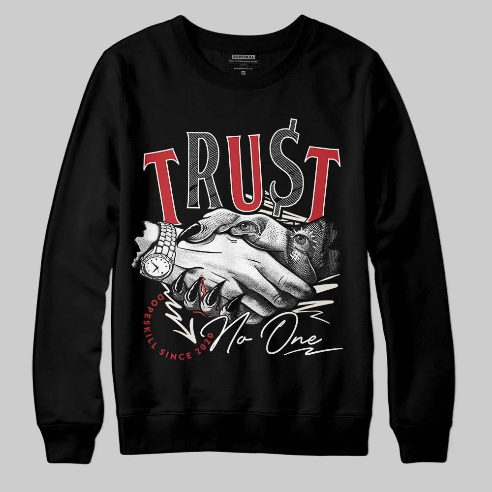 Flight Club 4s DopeSkill Sweatshirt Trust No One Graphic sold by DopeSkill product image thumbnail 2