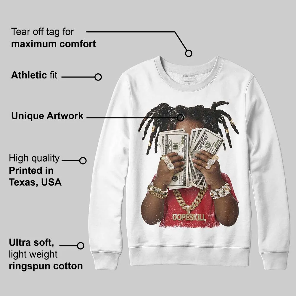 Flight Club 4s DopeSkill Sweatshirt Rich Youth Graphic sold by DopeSkill product image thumbnail 3