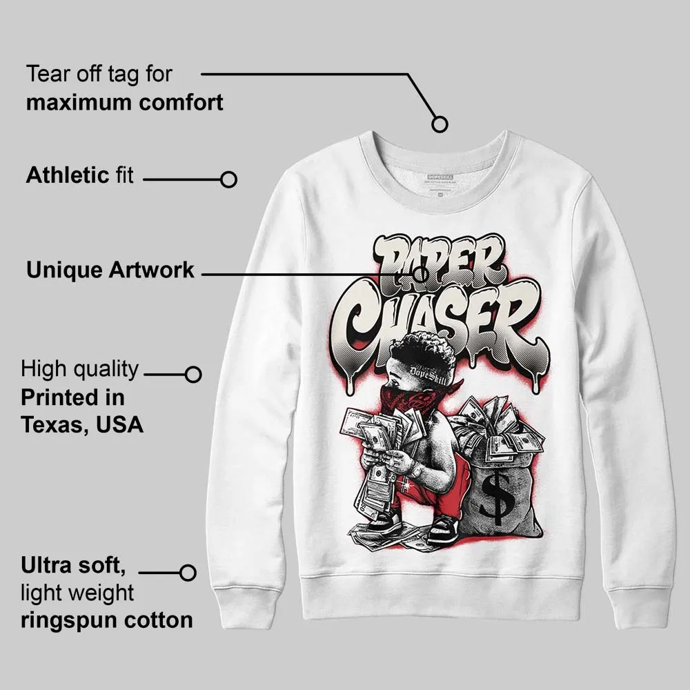 Flight Club 4s DopeSkill Sweatshirt Paper Chaser Boy Graphic sold by DopeSkill product image thumbnail 3