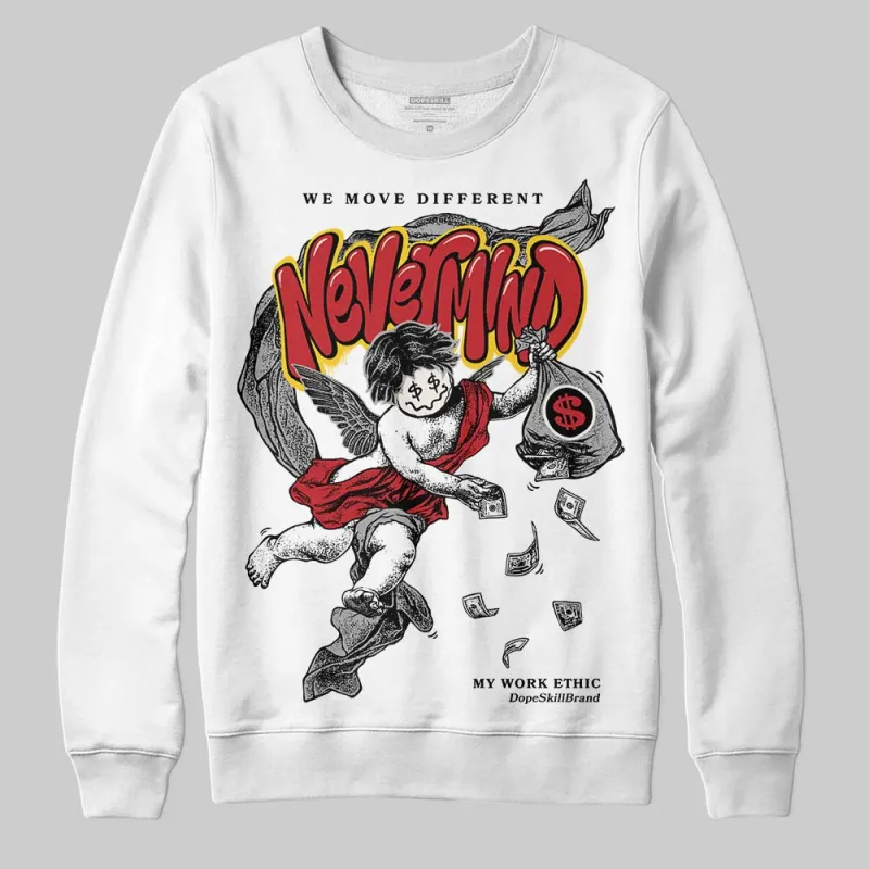 Flight Club 4s DopeSkill Sweatshirt Nevermind Graphic sold by DopeSkill