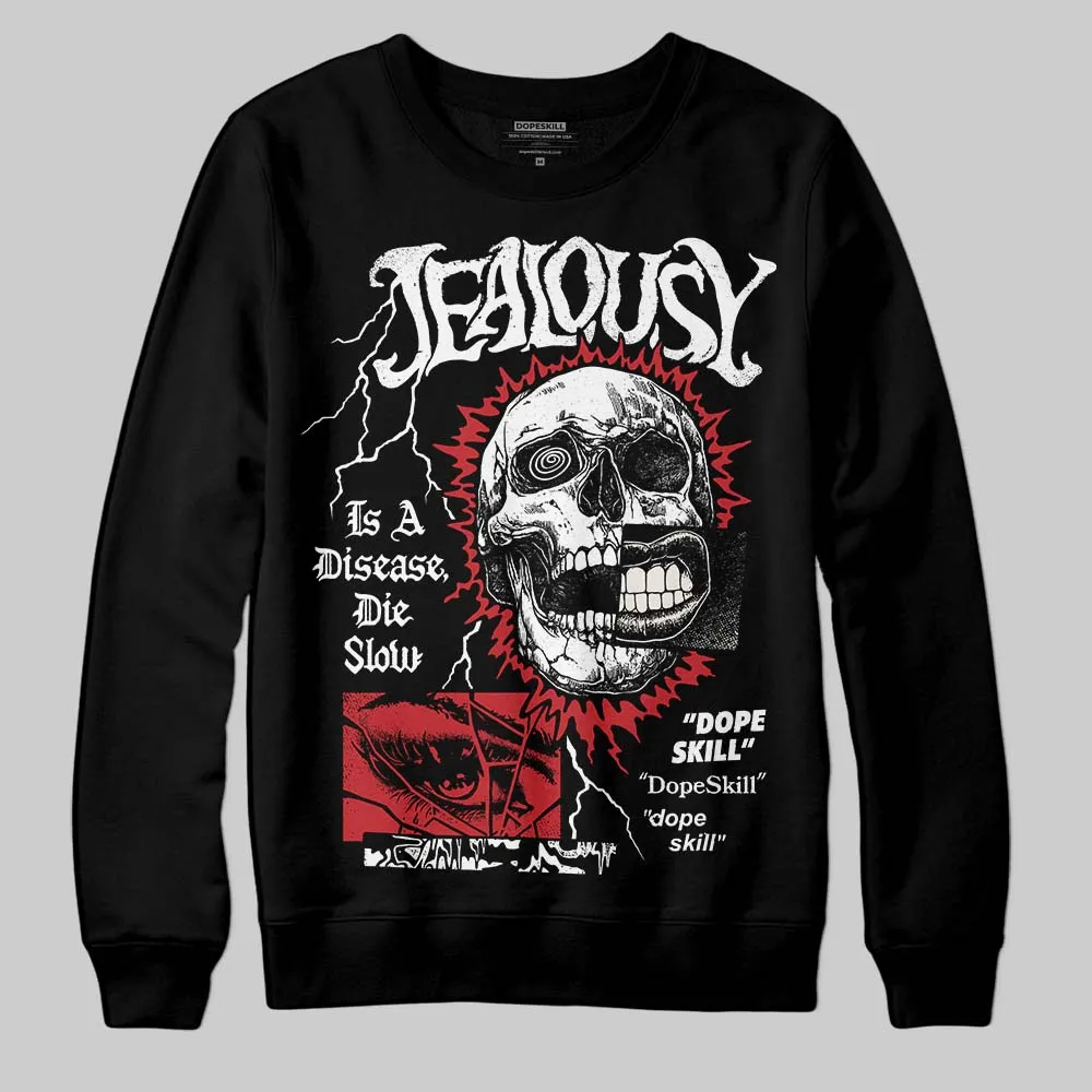 Flight Club 4s DopeSkill Sweatshirt Jealousy Graphic sold by DopeSkill product image thumbnail 2