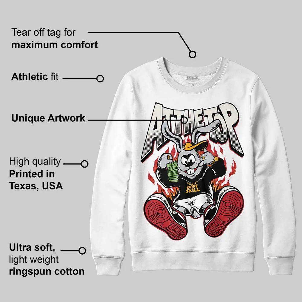 Flight Club 4s DopeSkill Sweatshirt At The Top Graphic sold by DopeSkill product image thumbnail 3