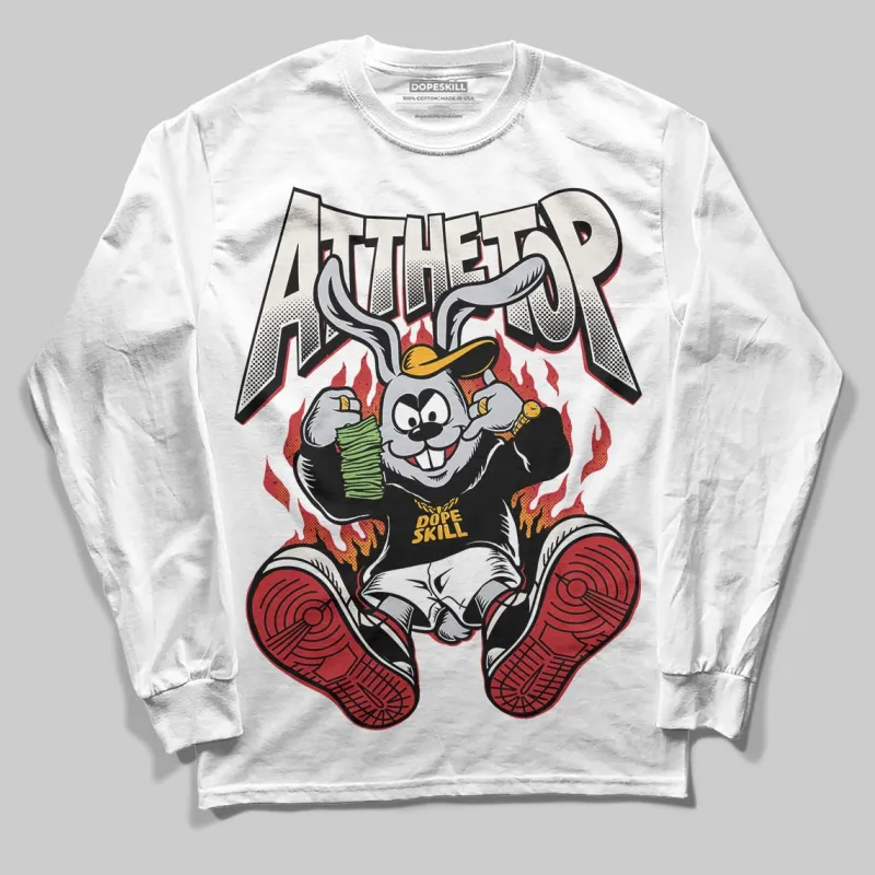 Flight Club 4s DopeSkill Long Sleeve T-Shirt At The Top Graphic sold by DopeSkill