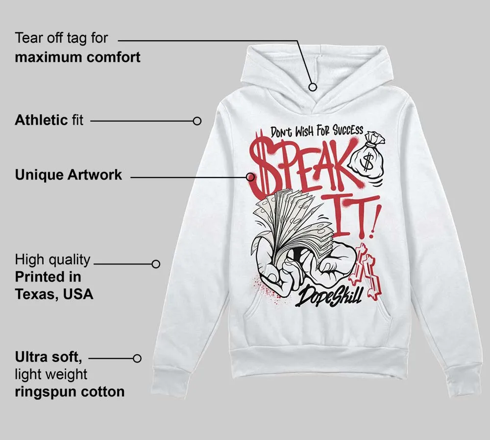 Flight Club 4s DopeSkill Hoodie Sweatshirt Speak It Graphic sold by DopeSkill product image thumbnail 3