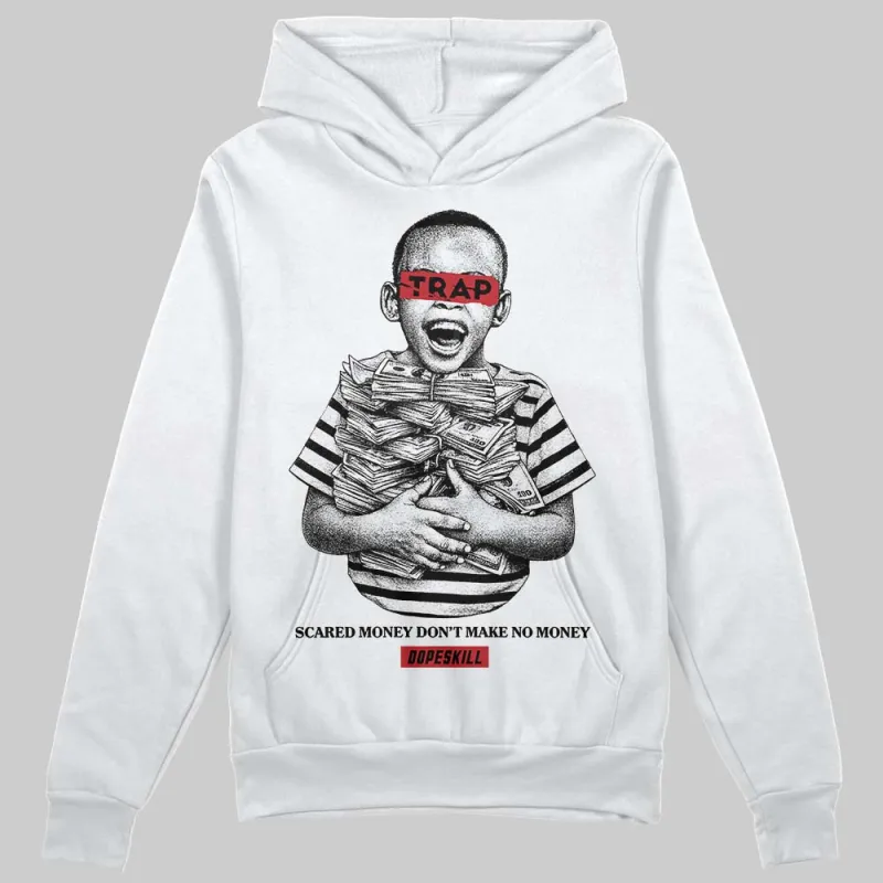Flight Club 4s DopeSkill Hoodie Sweatshirt Scared Money Don't Make No Money Graphic sold by DopeSkill