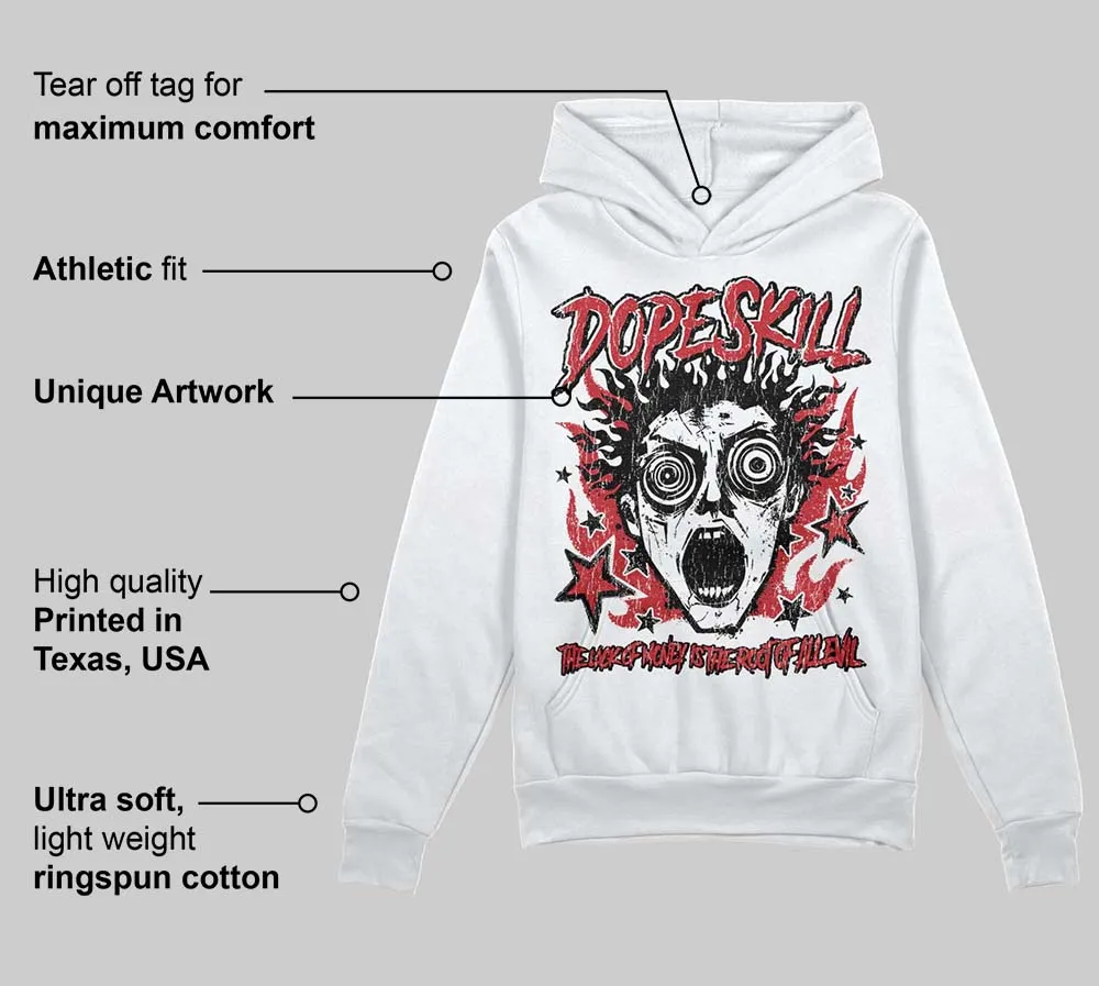 Flight Club 4s DopeSkill Hoodie Sweatshirt Root of Evil Graphic sold by DopeSkill product image thumbnail 3