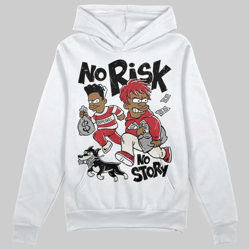 Flight Club 4s DopeSkill Hoodie Sweatshirt No Risk No Story Graphic sold by DopeSkill