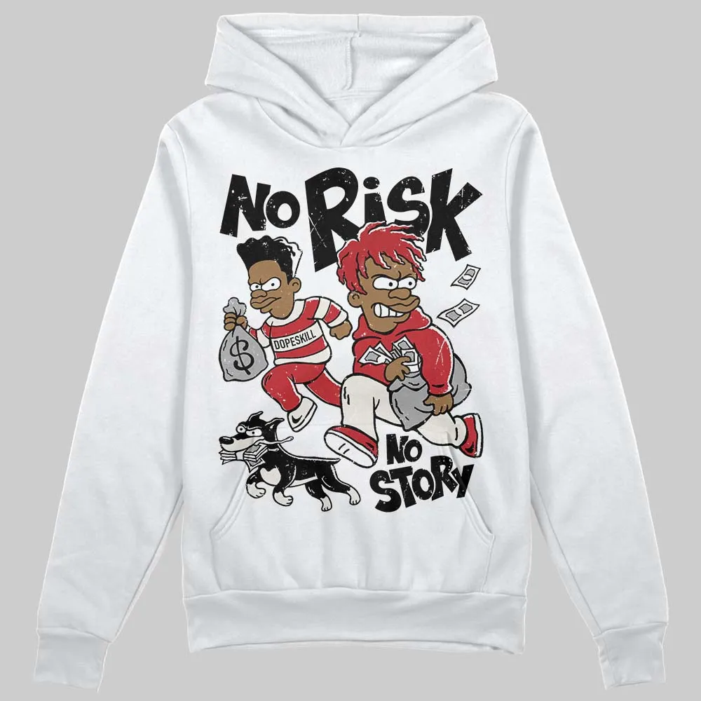 Flight Club 4s DopeSkill Hoodie Sweatshirt No Risk No Story Graphic sold by DopeSkill