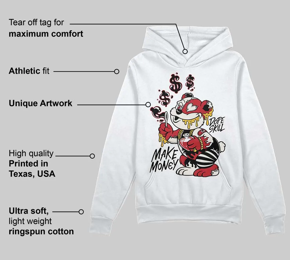 Flight Club 4s DopeSkill Hoodie Sweatshirt Make Money Graphic sold by DopeSkill product image thumbnail 3