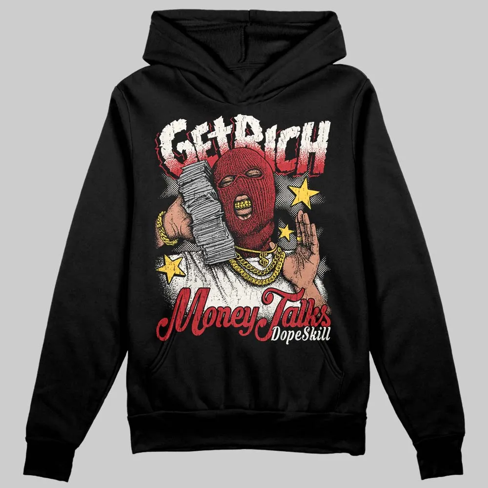 Flight Club 4s DopeSkill Hoodie Sweatshirt Get Rich Graphic sold by DopeSkill product image thumbnail 2