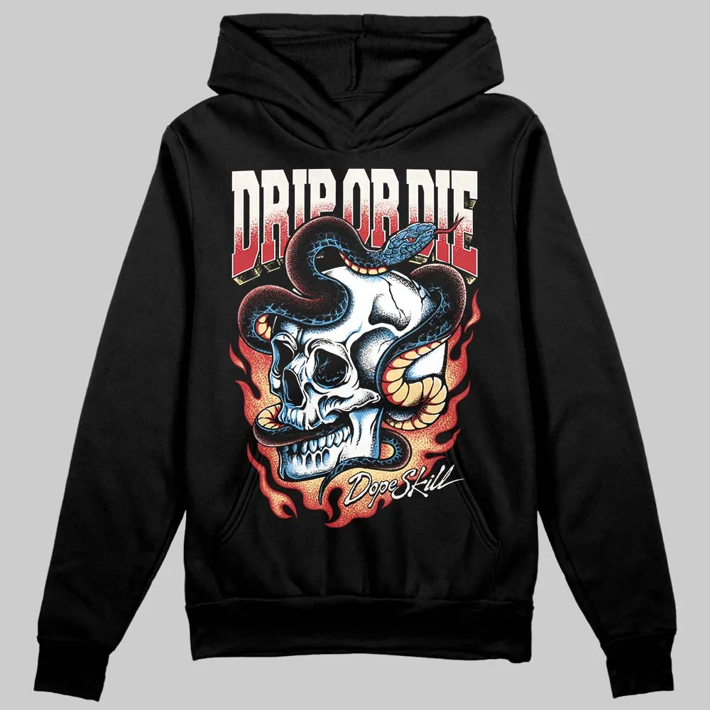Flight Club 4s DopeSkill Hoodie Sweatshirt Drip or Die Graphic sold by DopeSkill product image thumbnail 2