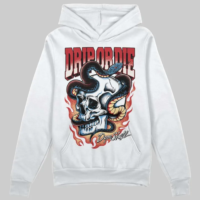 Flight Club 4s DopeSkill Hoodie Sweatshirt Drip or Die Graphic sold by DopeSkill