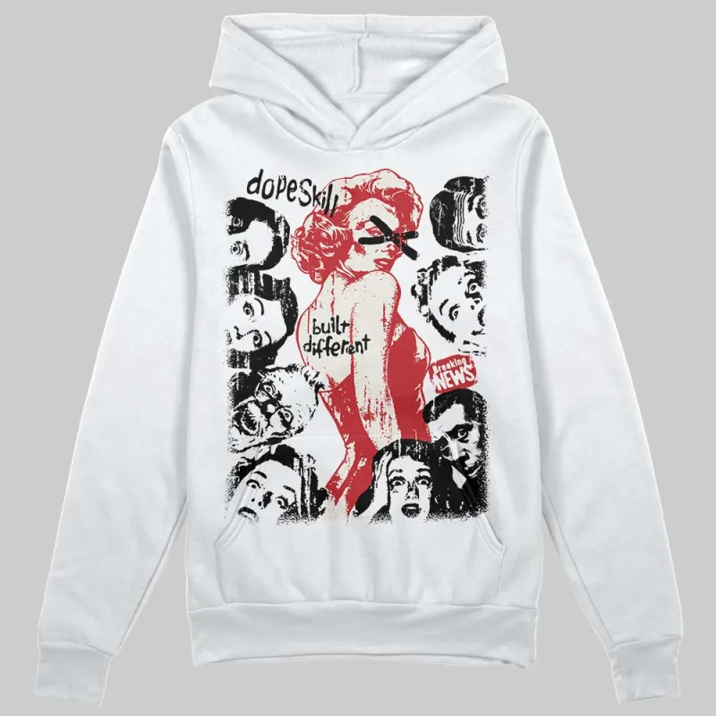 Flight Club 4s DopeSkill Hoodie Sweatshirt Built Different Graphic sold by DopeSkill