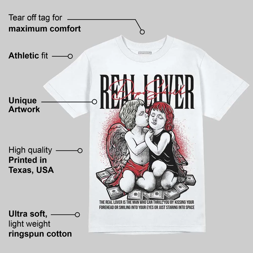 Flight Club 4s DopeSkill T-Shirt Real Lover Graphic sold by DopeSkill product image thumbnail 3