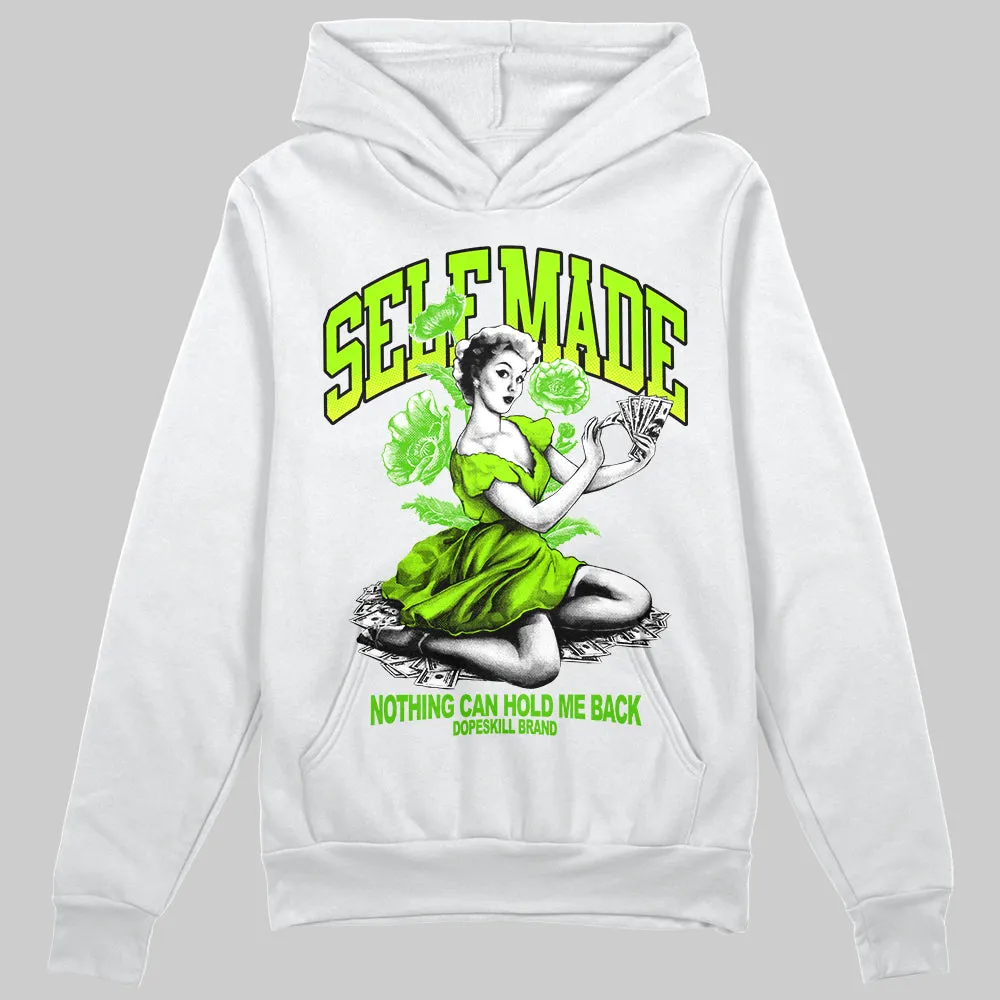 Neon Green 'Self Made' DopeSkill Graphic Hoodie sold by DopeSkill product image thumbnail 2