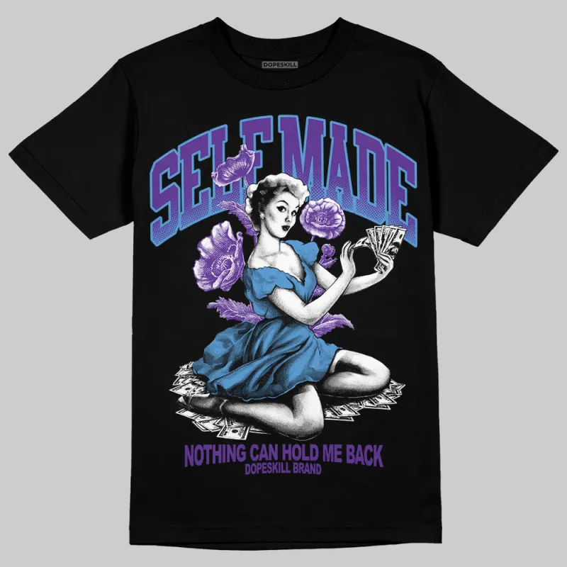 PURPLE 'Self Made' DopeSkill Graphic T-Shirt sold by DopeSkill