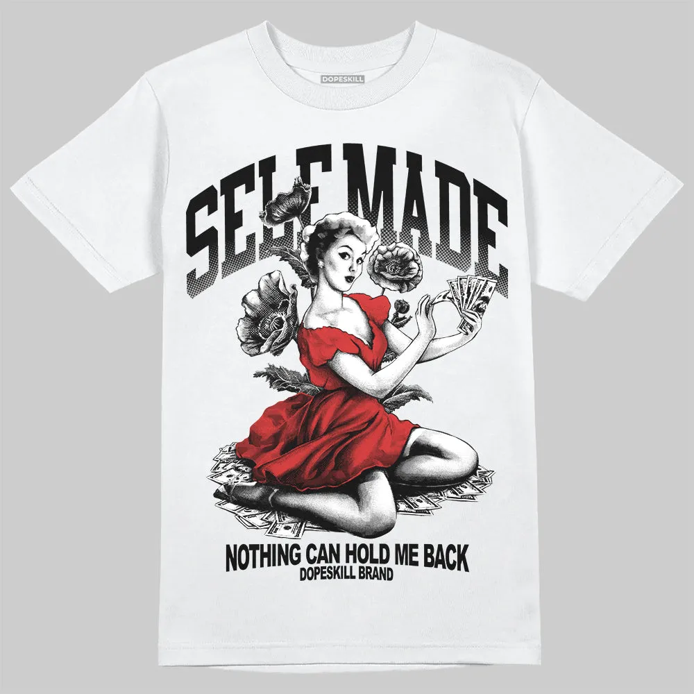 Black/White 'Self Made' DopeSkill Graphic T-Shirt sold by DopeSkill product image thumbnail 2