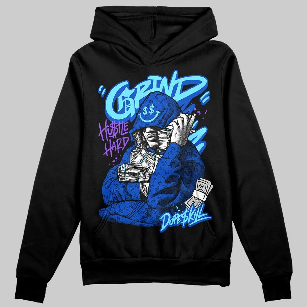 Royal Blue 'Grind Pray' DopeSkill Graphic Hoodie sold by DopeSkill product image thumbnail 2