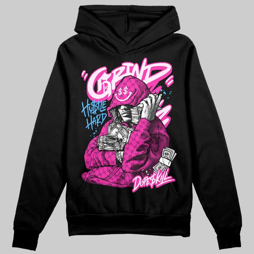 Pink 'Grind Pray' DopeSkill Graphic Hoodie sold by DopeSkill product image thumbnail 2