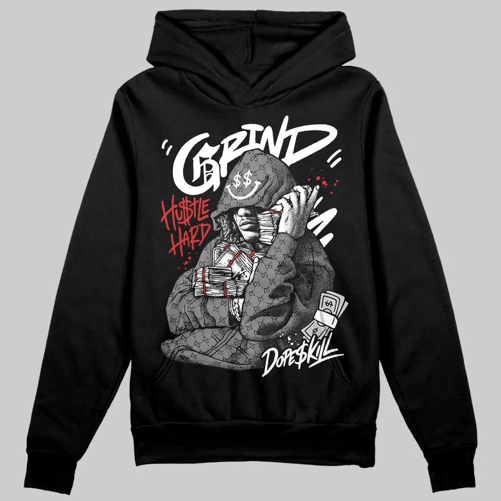 Grey 'Grind Pray' DopeSkill Graphic Hoodie sold by DopeSkill product image thumbnail 2