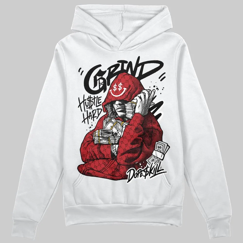 Black/White 'Grind Pray' DopeSkill Graphic Hoodie sold by DopeSkill product image thumbnail 2