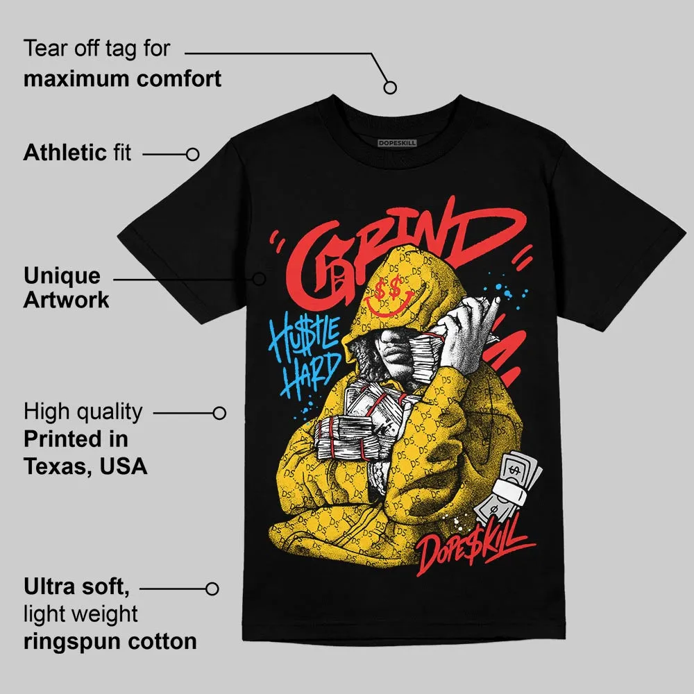 Yellow 'Grind Pray' DopeSkill Graphic T-Shirt sold by DopeSkill product image thumbnail 4