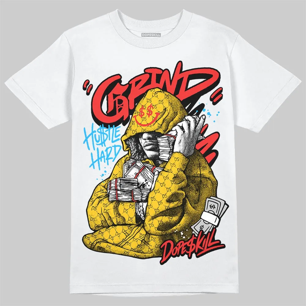 Yellow 'Grind Pray' DopeSkill Graphic T-Shirt sold by DopeSkill product image thumbnail 2