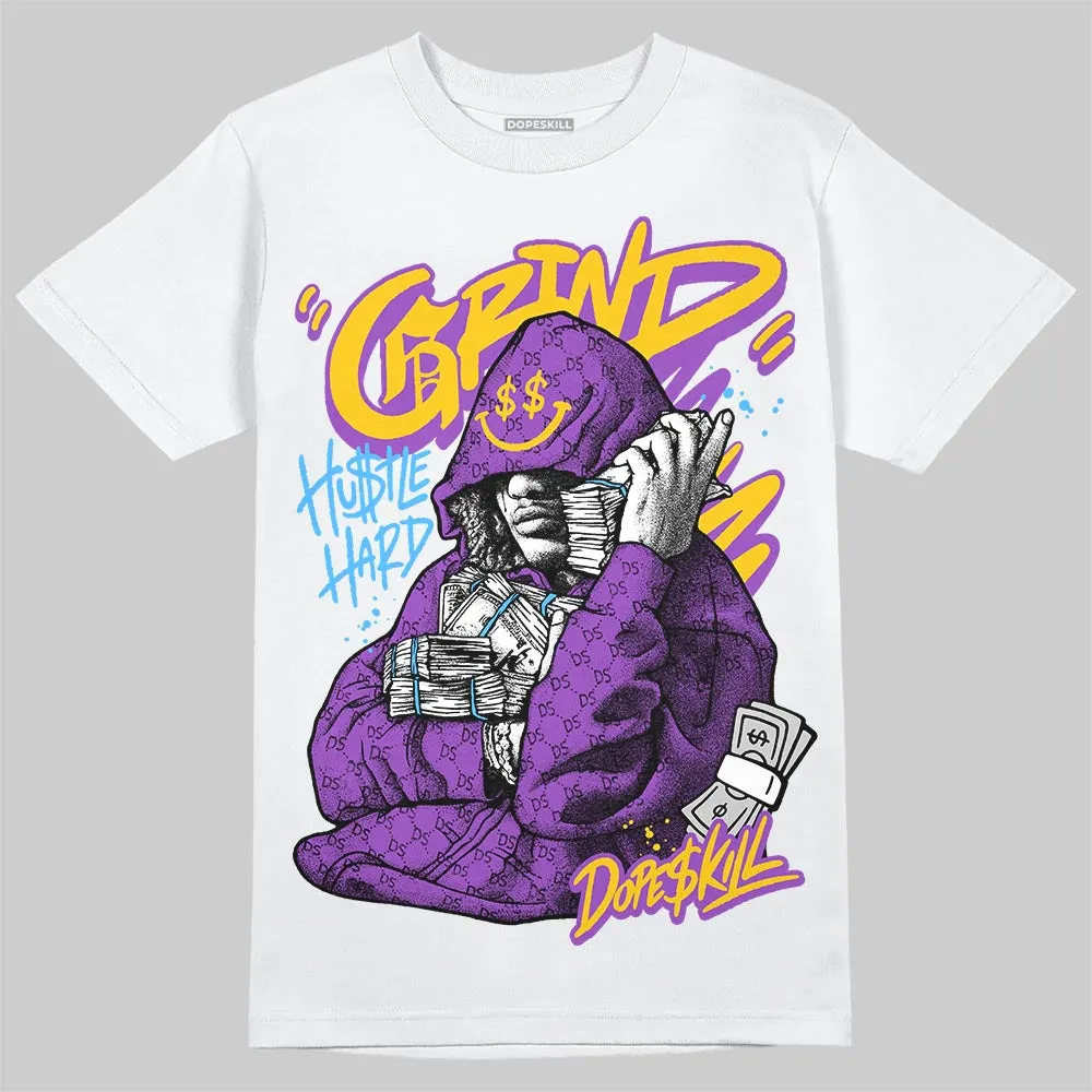 PURPLE 'Grind Pray' DopeSkill Graphic T-Shirt sold by DopeSkill product image thumbnail 2
