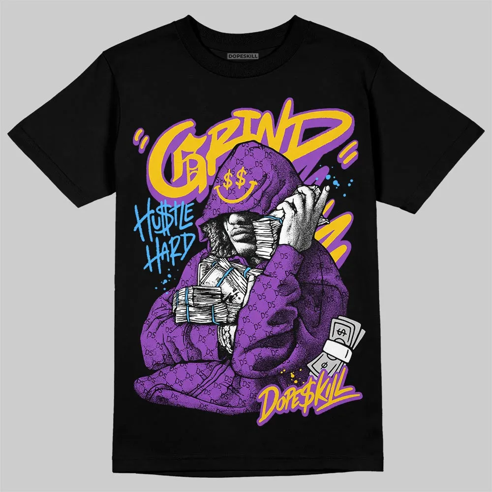 PURPLE 'Grind Pray' DopeSkill Graphic T-Shirt sold by DopeSkill