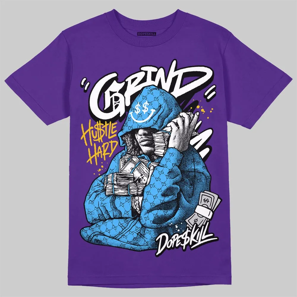 PURPLE 'Grind Pray' DopeSkill Graphic T-Shirt sold by DopeSkill product image thumbnail 3