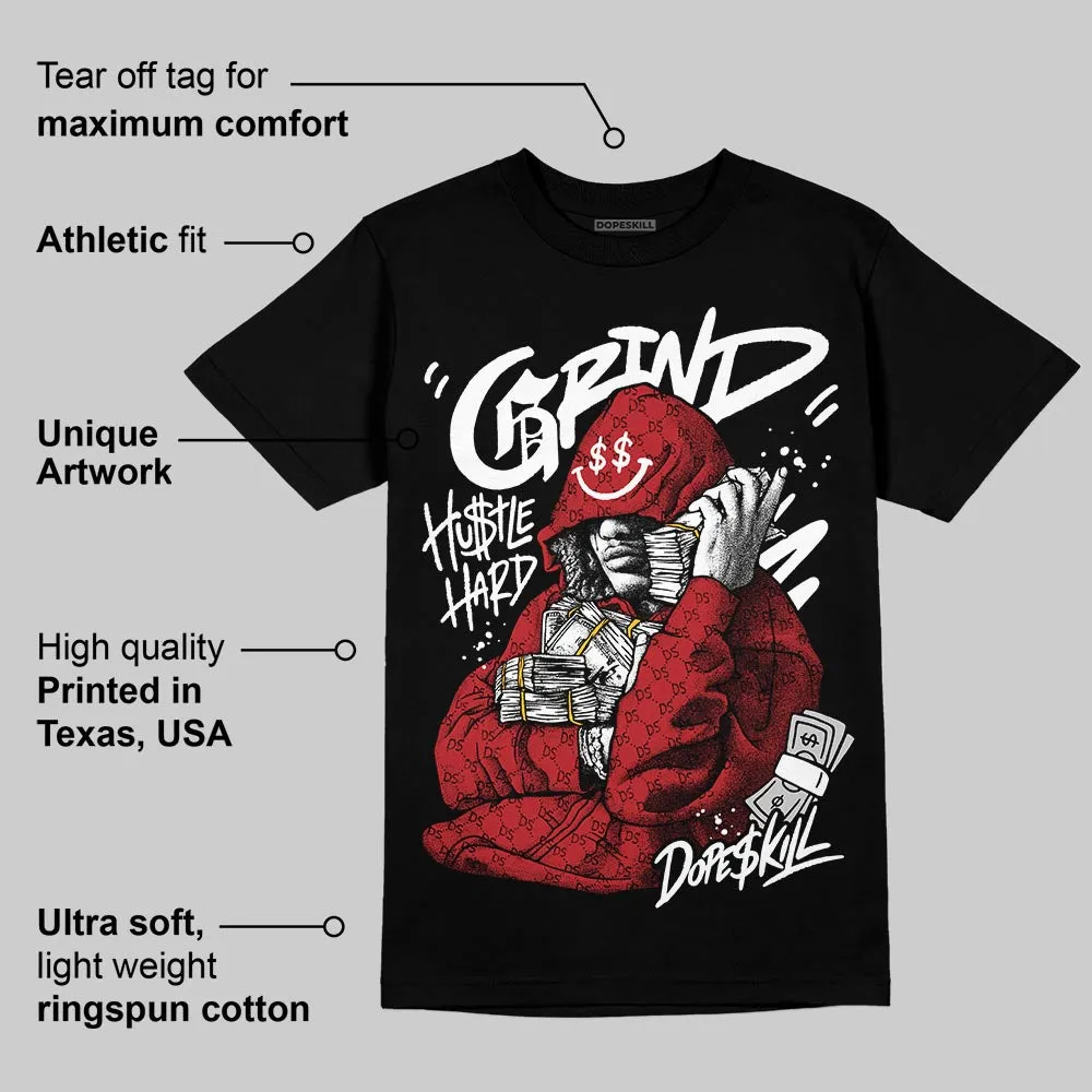 Black/White 'Grind Pray' DopeSkill Graphic T-Shirt sold by DopeSkill product image thumbnail 3