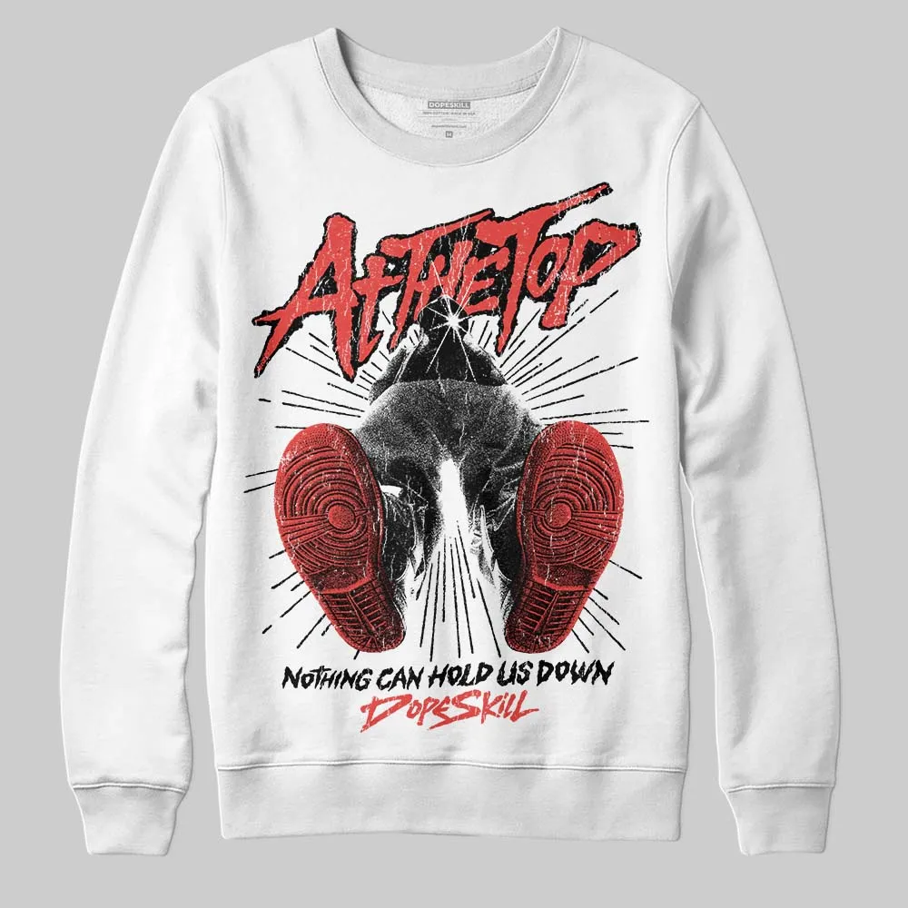 Red 'Nothing Can Hold US Down' DopeSkill Graphic Sweatshirt sold by DopeSkill product image thumbnail 2