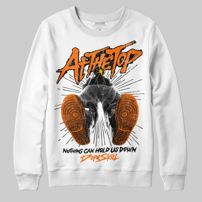 Orange 'Nothing Can Hold US Down' DopeSkill Graphic Sweatshirt sold by DopeSkill