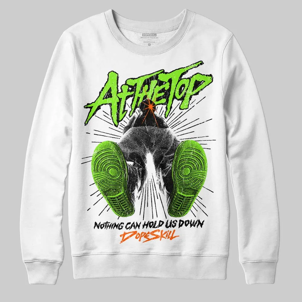 Neon Green 'Nothing Can Hold US Down' DopeSkill Graphic Sweatshirt sold by DopeSkill product image thumbnail 2