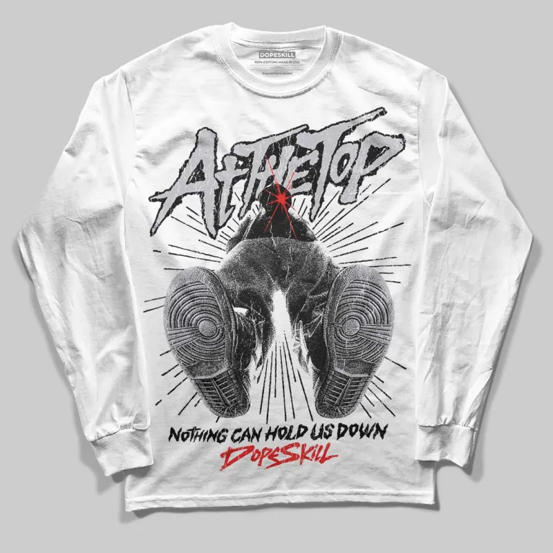 Grey 'Nothing Can Hold US Down' DopeSkill Graphic Long Sleeve T-Shirt sold by DopeSkill