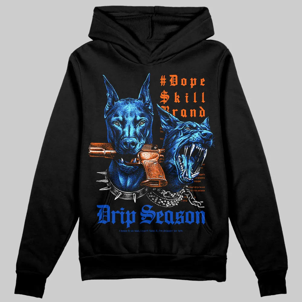 Royal Blue 'New Drip Season' DopeSkill Graphic Hoodie sold by DopeSkill product image thumbnail 2