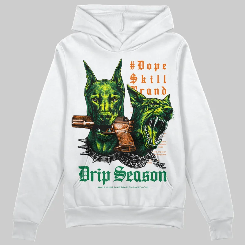 Green 'New Drip Season' DopeSkill Graphic Hoodie sold by DopeSkill