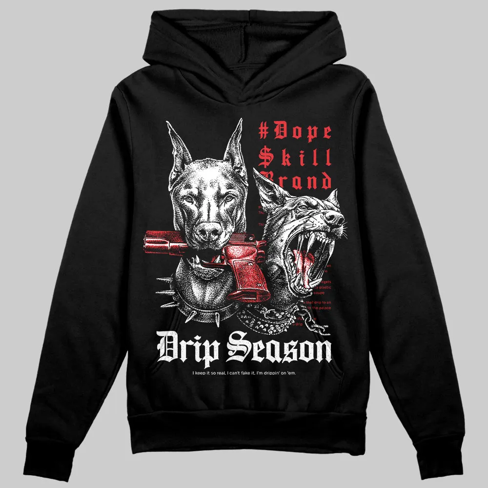 Black/White 'New Drip Season' DopeSkill Graphic Hoodie sold by DopeSkill