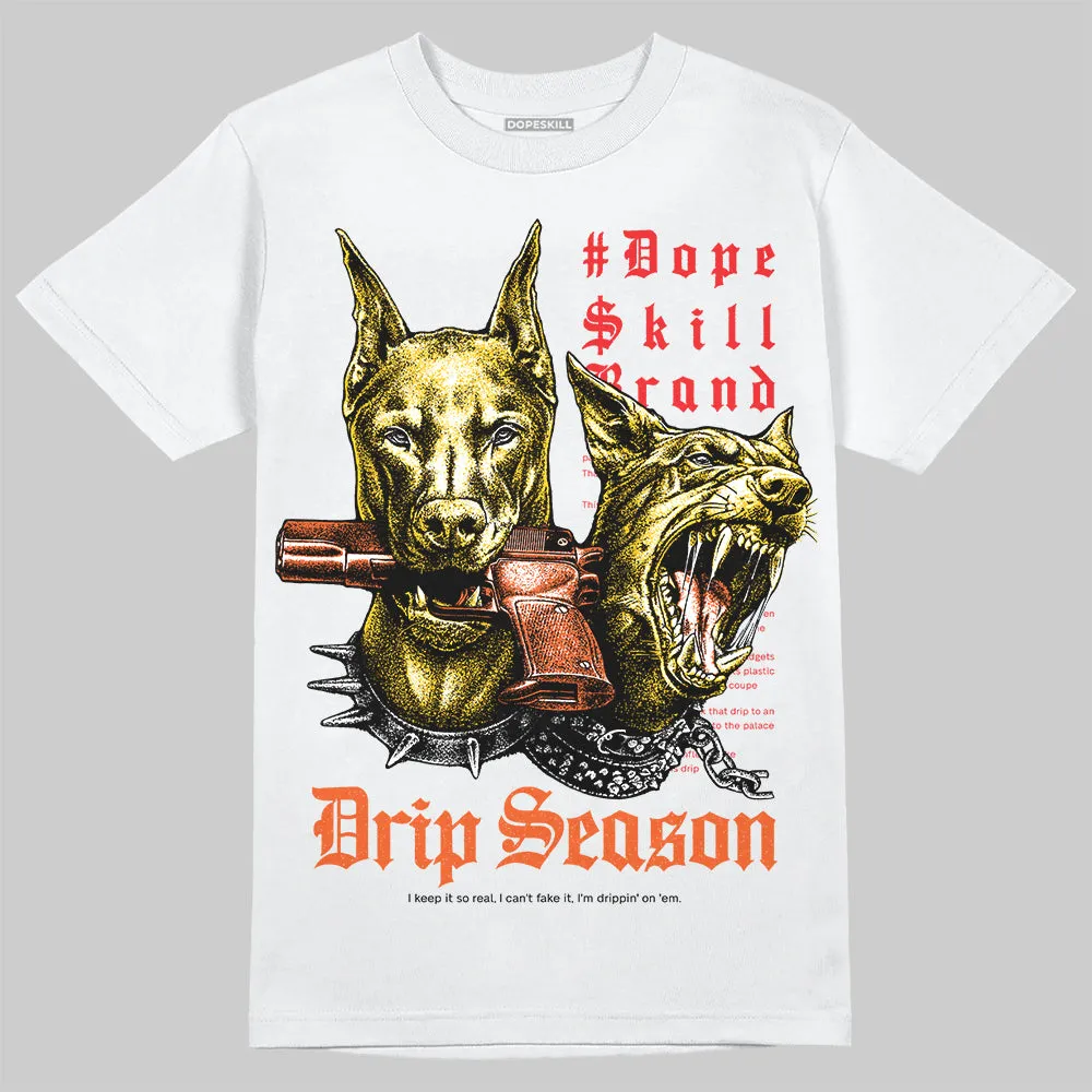 Yellow 'New Drip Season' DopeSkill Graphic T-Shirt sold by DopeSkill product image thumbnail 2