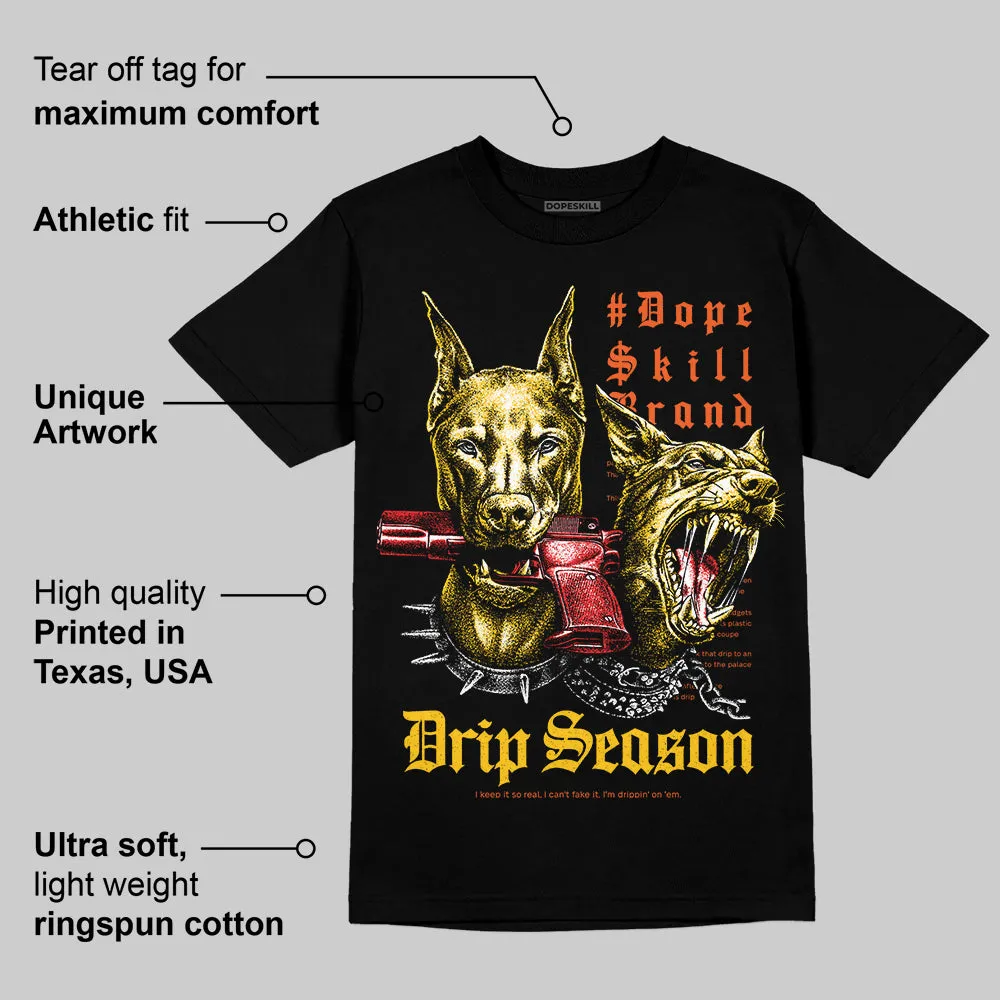 Yellow 'New Drip Season' DopeSkill Graphic T-Shirt sold by DopeSkill product image thumbnail 4