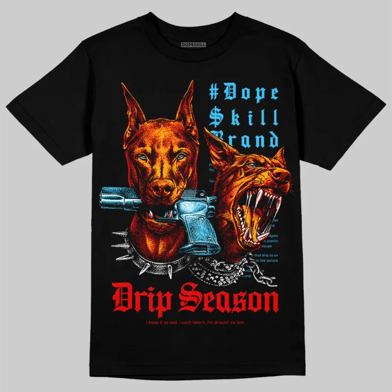 Red 'New Drip Season' DopeSkill Graphic T-Shirt sold by DopeSkill