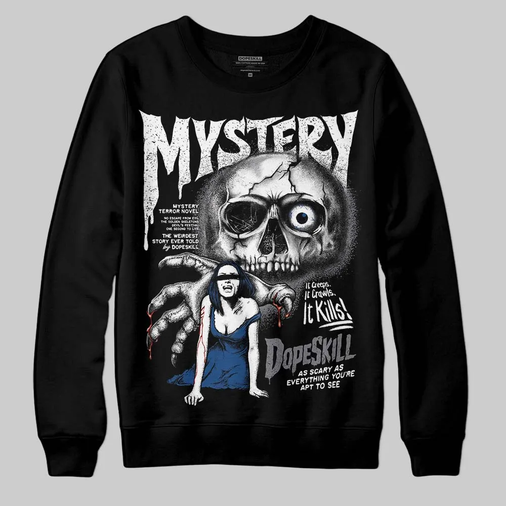 Flint Grey 9s DopeSkill Sweatshirt Mystery Ghostly Grasp Graphic sold by DopeSkill product image thumbnail 2