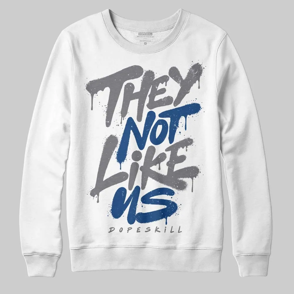 Flint Grey 9s DopeSkill Sweatshirt They Not Like Us Graphic sold by DopeSkill