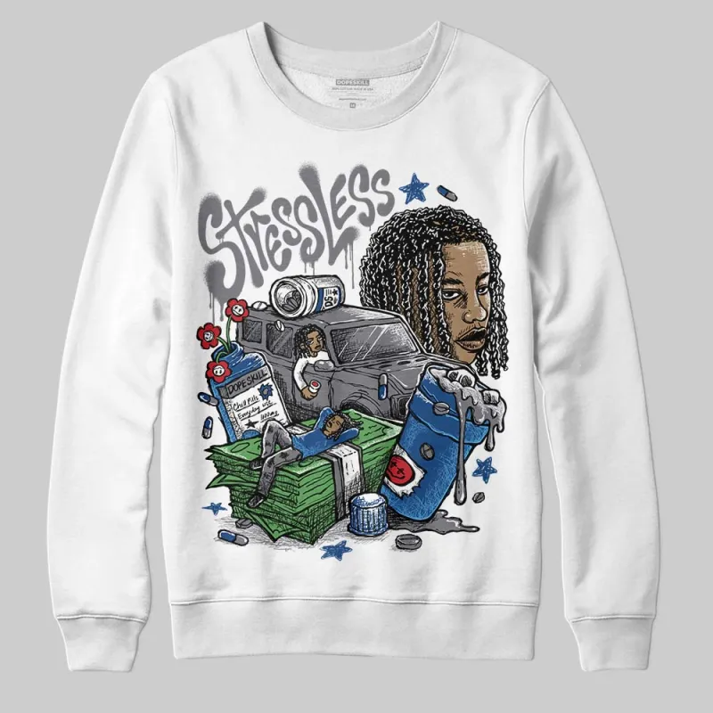 Flint Grey 9s DopeSkill Sweatshirt Stressless Graphic sold by DopeSkill