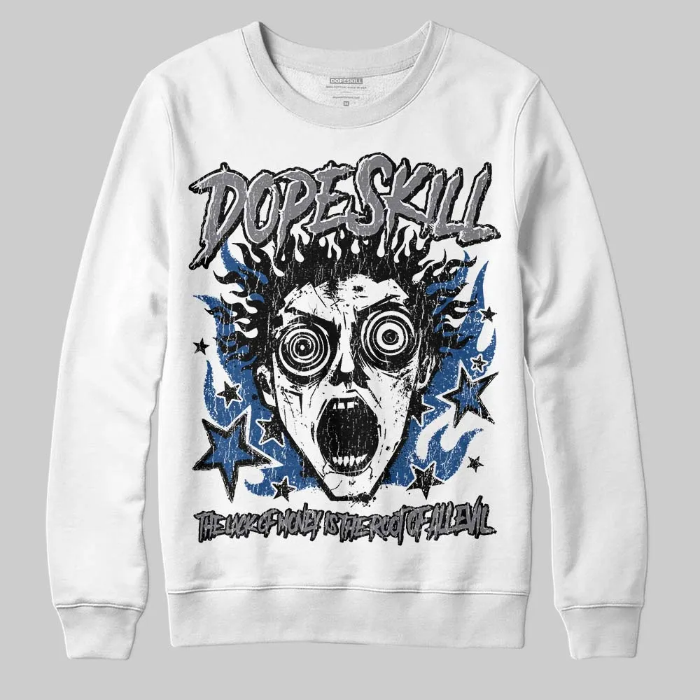Flint Grey 9s DopeSkill Sweatshirt Root of Evil Graphic sold by DopeSkill