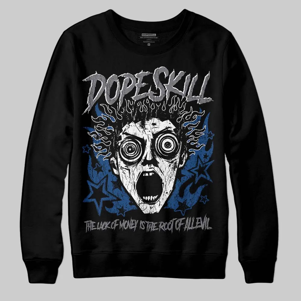 Flint Grey 9s DopeSkill Sweatshirt Root of Evil Graphic sold by DopeSkill product image thumbnail 2