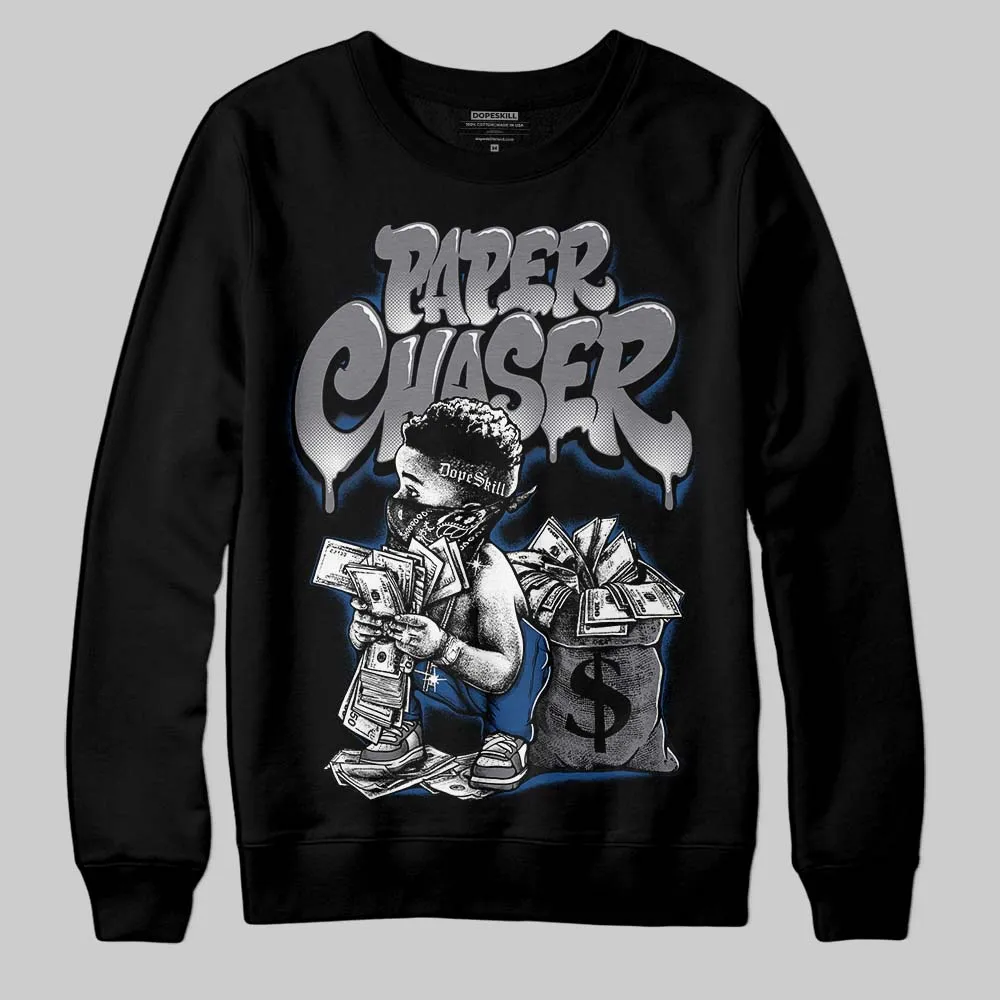 Flint Grey 9s DopeSkill Sweatshirt Paper Chaser Boy Graphic sold by DopeSkill product image thumbnail 2