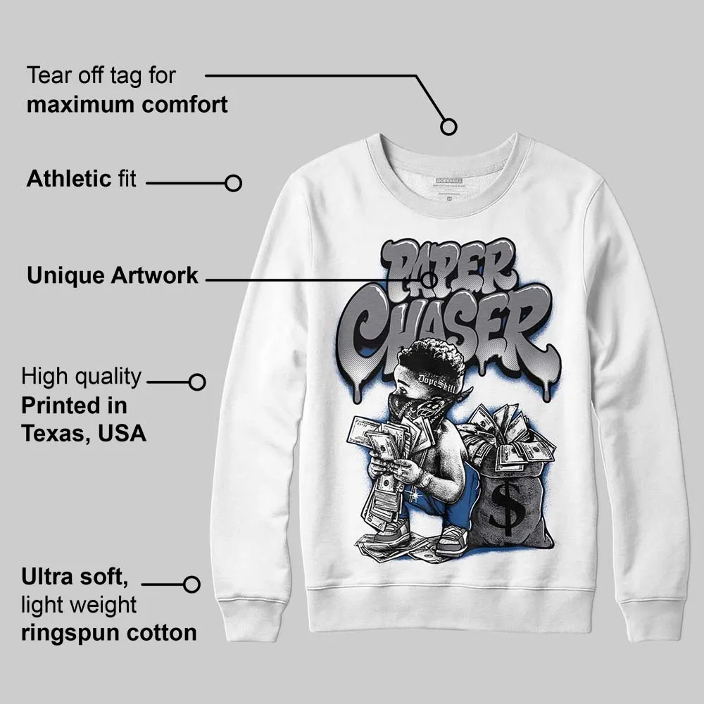 Flint Grey 9s DopeSkill Sweatshirt Paper Chaser Boy Graphic sold by DopeSkill product image thumbnail 3