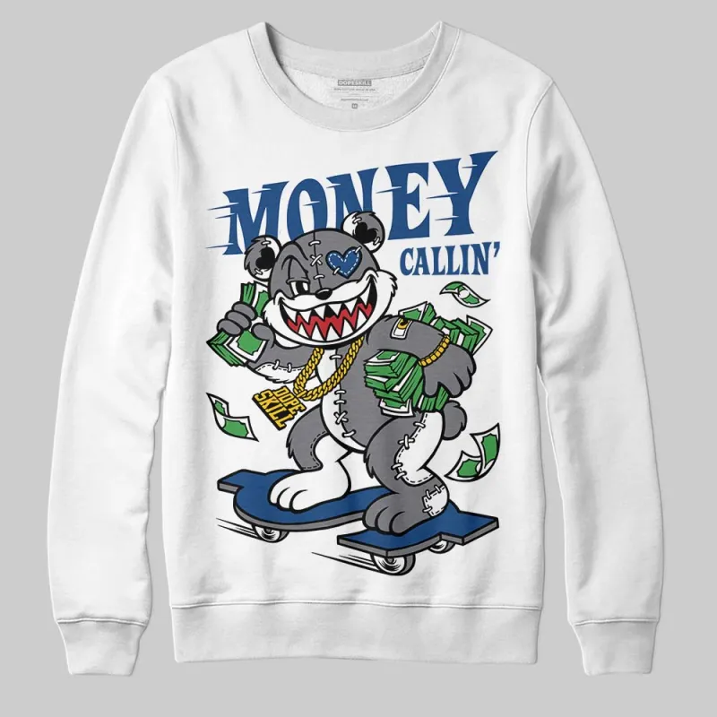 Flint Grey 9s DopeSkill Sweatshirt Money Callin' Graphic sold by DopeSkill