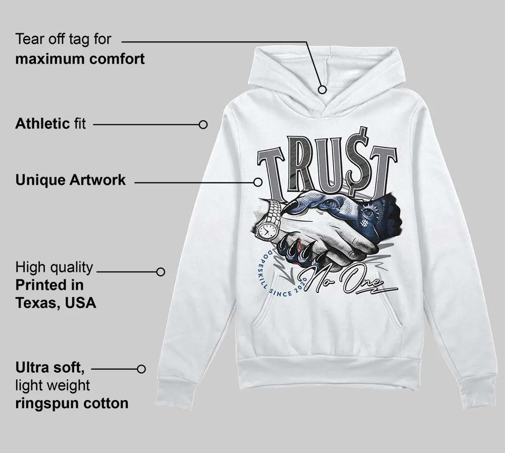Flint Grey 9s DopeSkill Hoodie Sweatshirt Trust No One Graphic sold by DopeSkill product image thumbnail 3